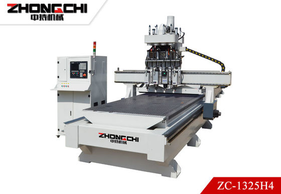 ZC-1325H4 CNC切断機 四頭式CNC木刻機