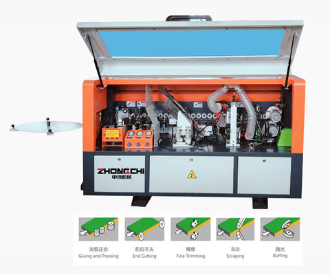 5 機能 オート エッジ バンダー マシン 端 トリミング